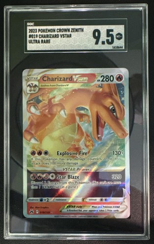 Charizard VSTAR graded SGC 9.5 for sale on eBay