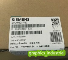 Original ENS SINAMICS V20 6SL3210-5BE31-8UV0 Industry Inverter Fast Shipping