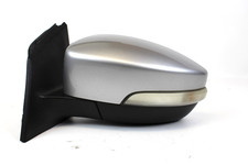 2012-14 Ford Focus Driver Left Power Heated Mirror Ingot Silver Oem Wturn