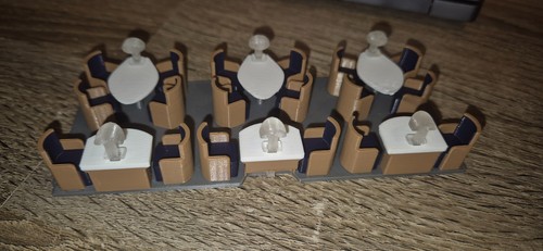 Rivarossi Spur 0 - 7785 Kakadu Halbspeisewagen Einrichtung. 3D Druck. neu - Bild 11 von 33