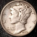 1927 Mercury Dime - Choice VF - 90% Silver Winged Liberty 10C