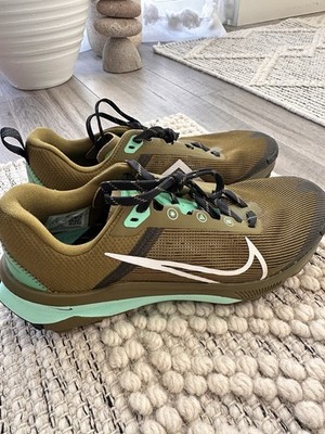 Nike React Terra Kiger 9 Olive Mens 7/ Womens 8