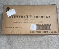 Liquid Hope Meal Replacement Organic Peptide HP Formula 24 pk EXP 03/21/2026 NEW