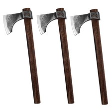 18.9" Throwing Axe, 3 Pack Throwing Axes and Tomahawks with 1065 High Carbon ...