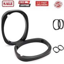6" X 9" Universal Plastic Vehicle Car Speaker Spacer Adapter Mount Pack of 2