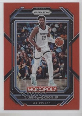 2022-23 Panini Prizm Monopoly Red Prizm 45/99 Jaren Jackson Jr #45 1at6