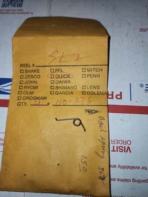 DAM Quick 911-0276 Bail Spring - SL-2 Spinning Reel Repair Part