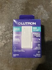 Lutron Xactsense Humidity Sensor Switch for Bathroom Exhaust Fans Single