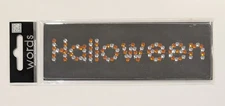 Halloween Rhinestone Bling Scrapbooking Word Sticker By Me & My Big Ideas Mambi