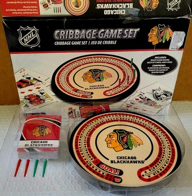 NHL Chicago BlackHawks Cribbage Game Set - From MasterPieces