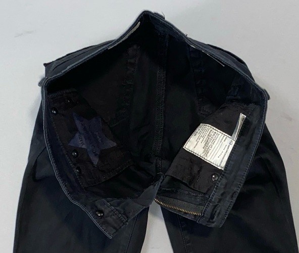 AG 'The Stilt' Cigarette Sateen Jean Style Pants. Washed Black, Women's 24R. GUC thumbnail 7