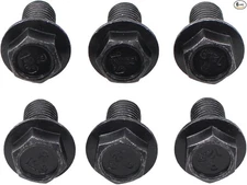 6Pcs Transmission Flywheel Flexplate Bolts for 4.8 5.3 6.0