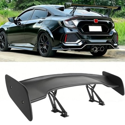 20 Generation UniversalRear Spoiler With Aluminum Bracket For Sedan Gloss Black