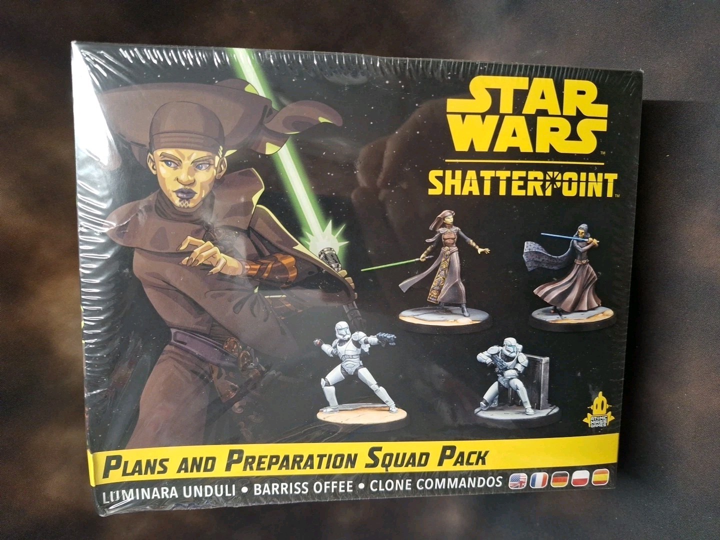 Star Wars: Shatterpoint ~ PLANS & PREPARATION Squad Pack (LUMINARA UNDULI)