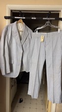 Vintange Men's Suit 3pc 1970E Size S