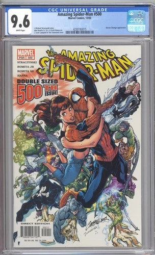 Amazing Spider-Man #500 CGC 9.6 - App by Doctor Strange, Thor, Iron Man, Thing