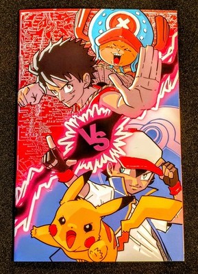 Tribute Satoshi Tajiri Pokémon Vs One Piece Matthew Waite Varnish LE 75 + COA