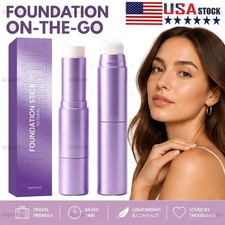 Facelove Foundation Stick, Changing Foundation Stick, 2-in-1 Waterproof Long