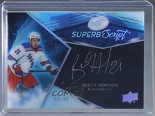 2018-19 Upper Deck Ice Superb Script /49 Brett Howden #SS-BH Auto 0ne