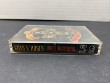Guns N' Roses - Appetite For Destruction - Cassette - 1987