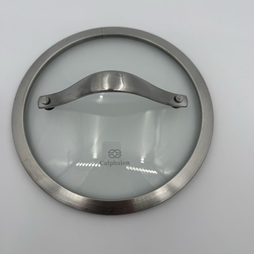 Calphalon Glass Replacement Lid 6 3/8” Inside Rim, 7.5” Outside Rim