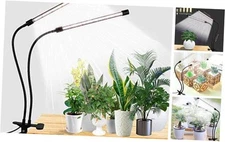 LED Grow Light,6000K Full Spectrum Clip Plant Growing Lamp with White Red