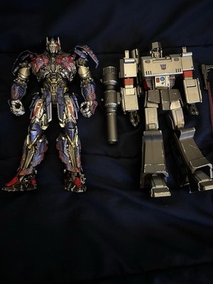 YOLOPARK Transformers Optimus Prime & Megatron Figure Set