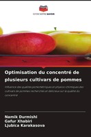 Namik Durmishi (U. A.) | Optimisation Du Concentré De Plusieurs Cultivars De...