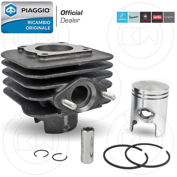 Zylinderkit Zylinder Kolben D.40 Original Piaggio Vespa Primavera 2T 50-image