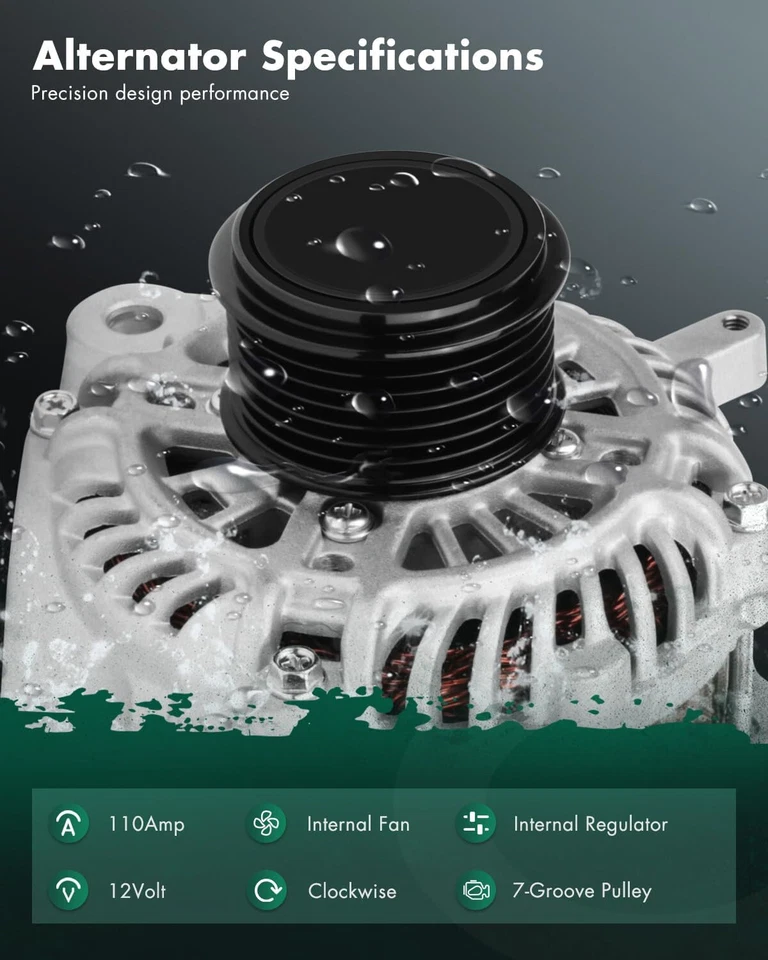 Nuevo alternador SCITOO Honda Accord 2013-2017 L4 2,4 L automático CVT 11999 14489 Foto 3 de 4