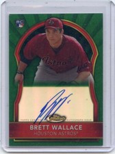 2011 TOPPS FINEST #69 BRETT WALLACE AUTOGRAPH 