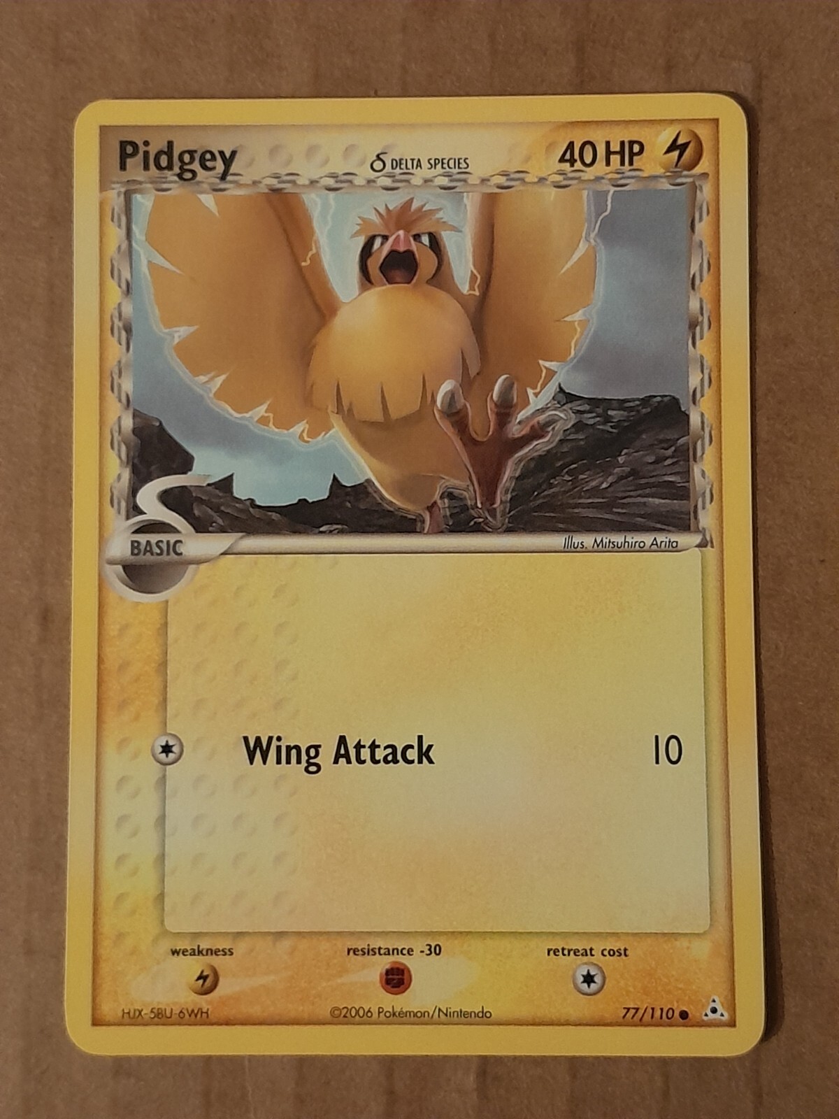 Pokemon Pidgey 77/110 ex Holon Phantoms NM-MT See Pictures