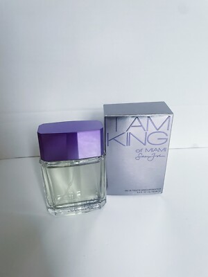 Sean John I Am King of Miami Eau De Toilette Spray For Men 3.4 oz/100 ml Sealed