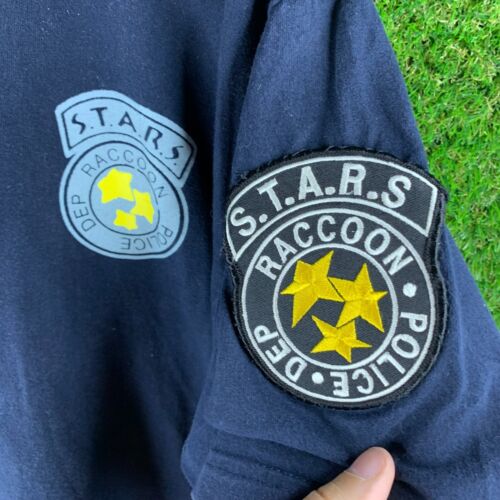 Vtg 90s Resident Evil 2 Video Game T Shirt XL Raccoon City Police Department y2k - Picture 2 of 6