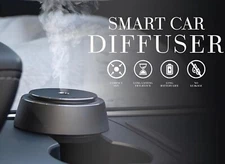 Smart Aroma360 Car Diffuser W/Bonus 20mL Scent Oil Cartridge/Ultrasonic-NanoTech
