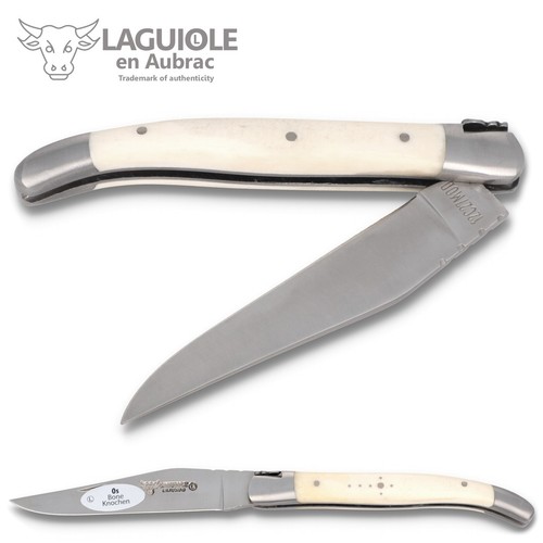 Laguiole en Aubrac Taschenmesser L0211OSIF 11 cm Original Messer Griff Knochen - Bild 2 von 6