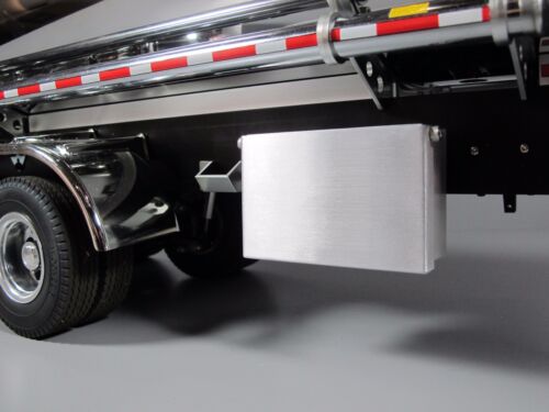 Custom Aluminum Tool Box with Lid for Tamiya RC 1/14 King Knight Hauler Trailer - Picture 1 of 7
