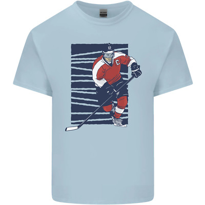 Eine Eishockey Spieler Kinder Maglietta Kinder
