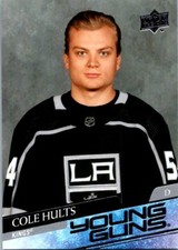 2020-21 Upper Deck  Base Set - Young Guns 724 Cole Hults YG RC Los Angeles Kings