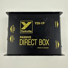 Yorkville YDI-1P Passive Direct DI Box Made in Canada TESTED  WORKING