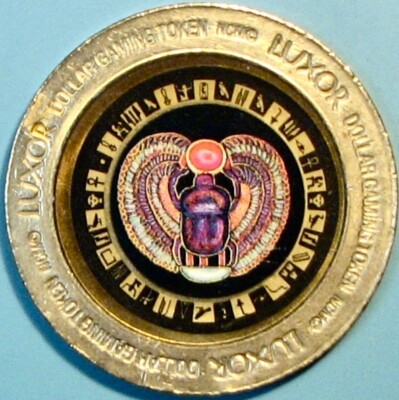 Luxor. $1 Casino Token. Las Vegas, NV. R67.