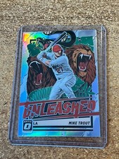 2021 Donruss Optic Baseball Unleashed Silver Prizm # UNL1 Mike Trout