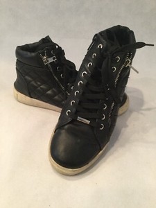 steve madden black high tops