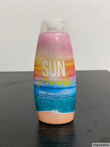 Sun Proverbs, Tanning Bed Lotion, Dark Tan Accelerator 10oz - Picture 2 of 2
