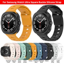 Silicone Bands For Samsung Galaxy Watch Ultra 47mm Skin-Feeling Sport Strap