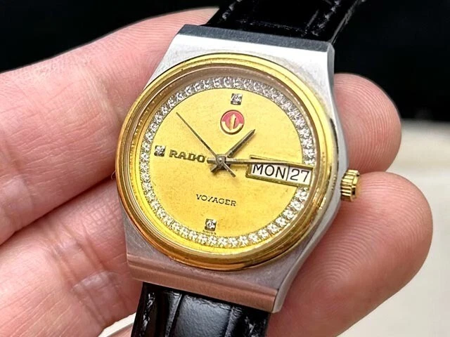 Rado voyager gold sale
