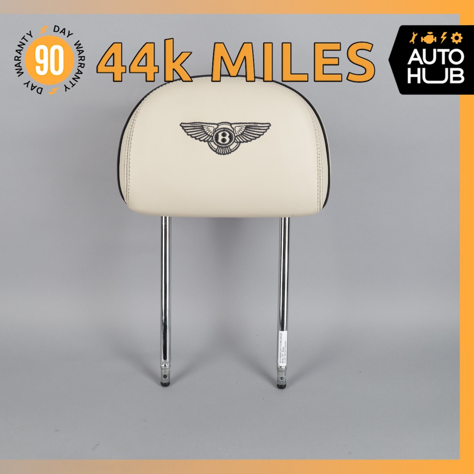 14-18 Bentley Flying Spur Sedan Seat Headrest Front Right or Left Side OEM 44k