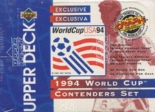 Upper Deck World Cup USA 1994. Contenders English/Spanish Soccer Trading Cards