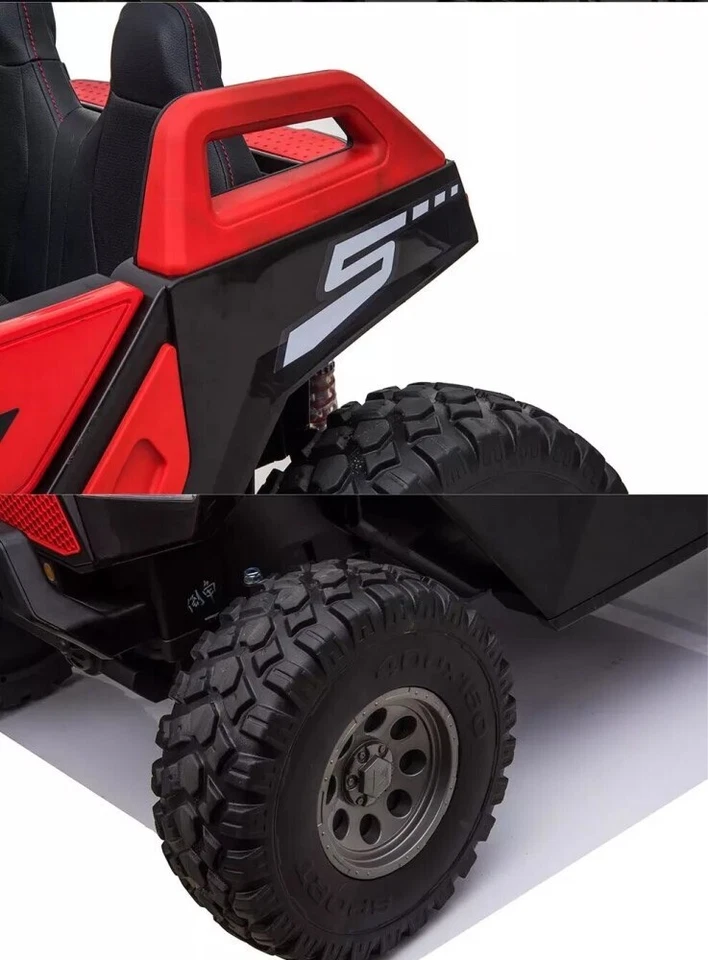 MP3 TV 24V CLASH RIDE ON GIANT BUGGY RAZOR UTV ALL TERRAIN TW0 SEAT. БЕСПЛАТНАЯ ДОСТАВКА - Изображение 4 из 4