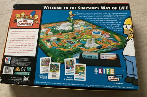 The Simpsons Game Of Life Edition MB Games Family Fun - Picture 14 of 15